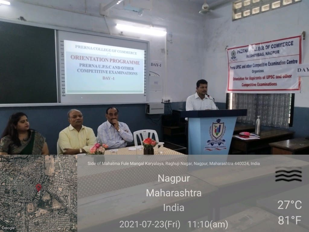 Motivational Talk on Career Counselling