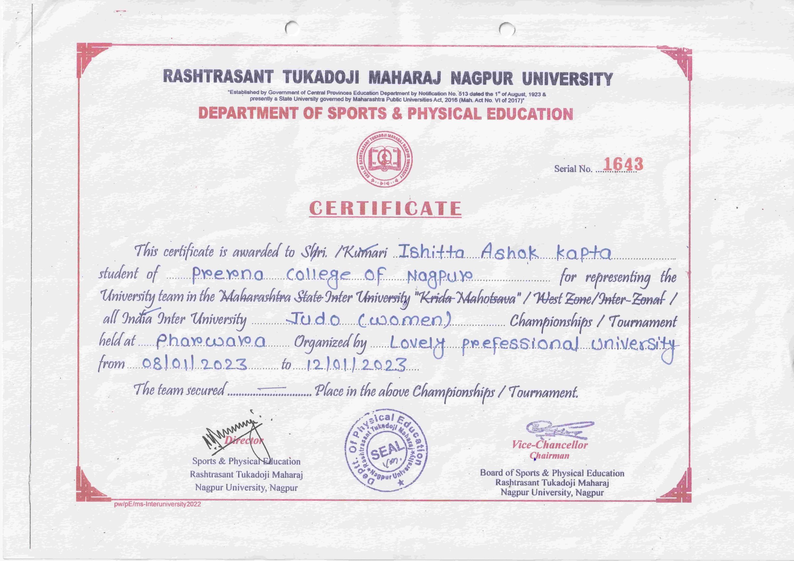 Sports Day for Faculty