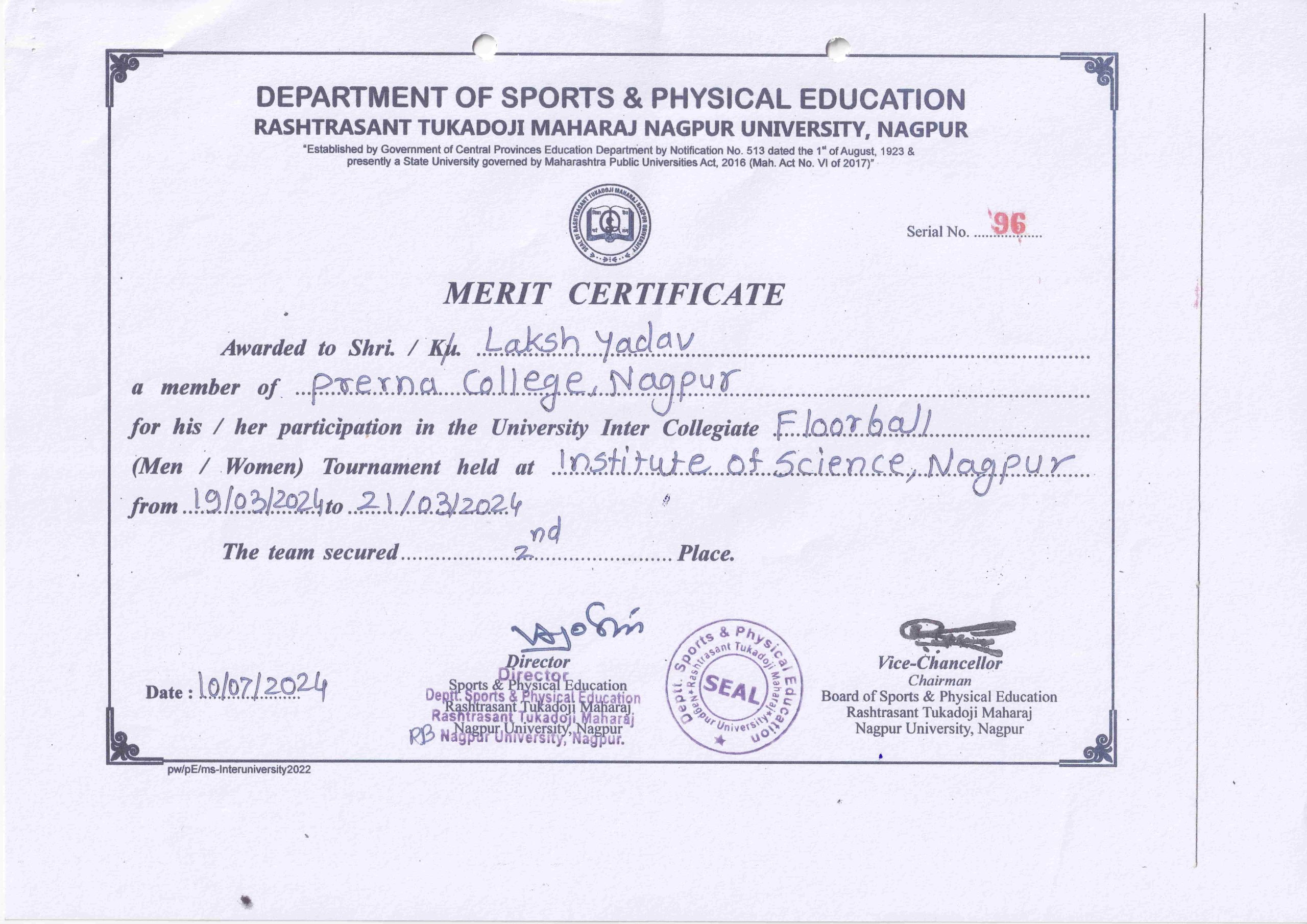 Sports Day for Faculty