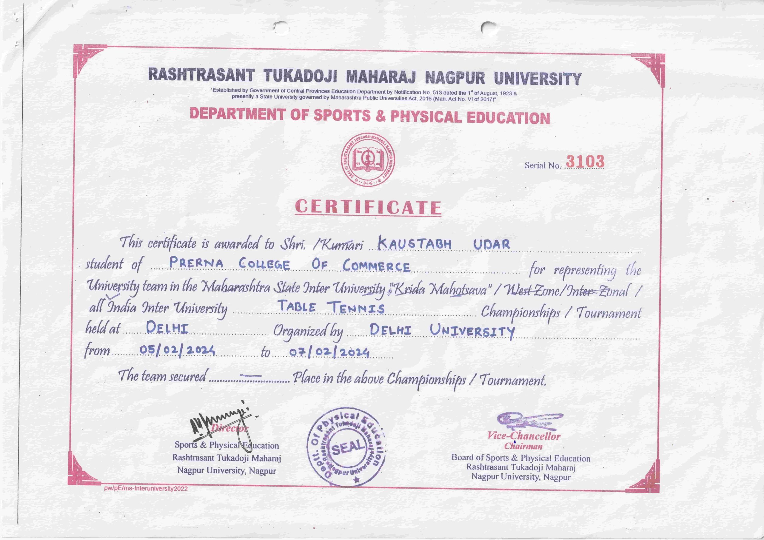 Annual Sports Meet 2023-24